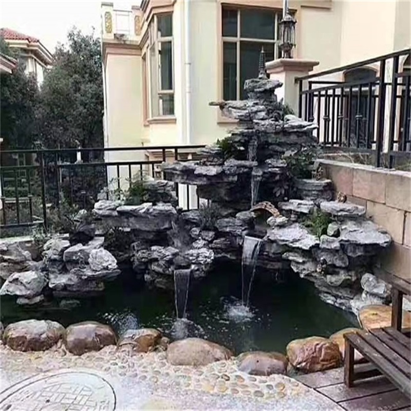 三水庭院假山鱼池造价
